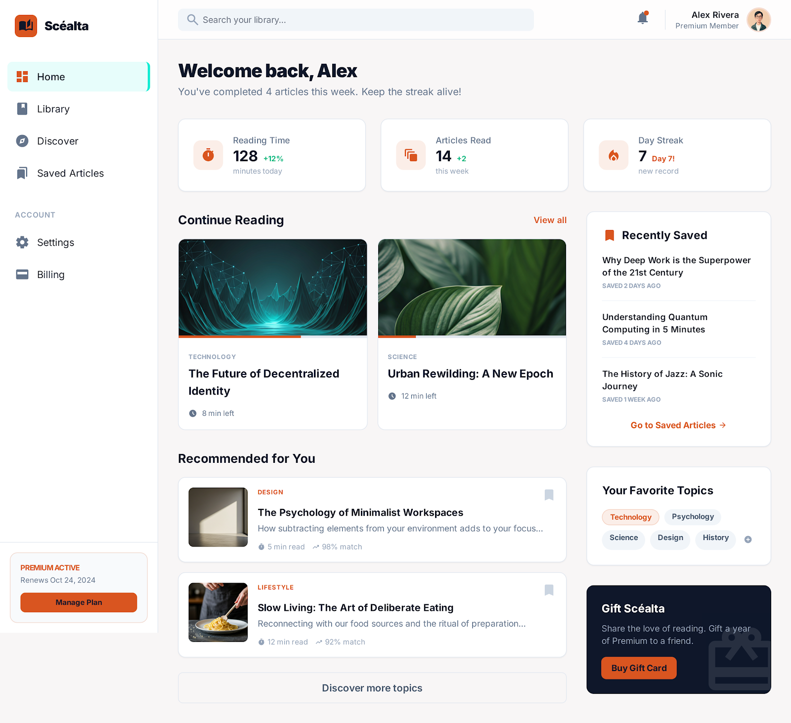 Scealta News & Blog Publishing Platform - Web platform screenshot 3 - Next.js, TypeScript development