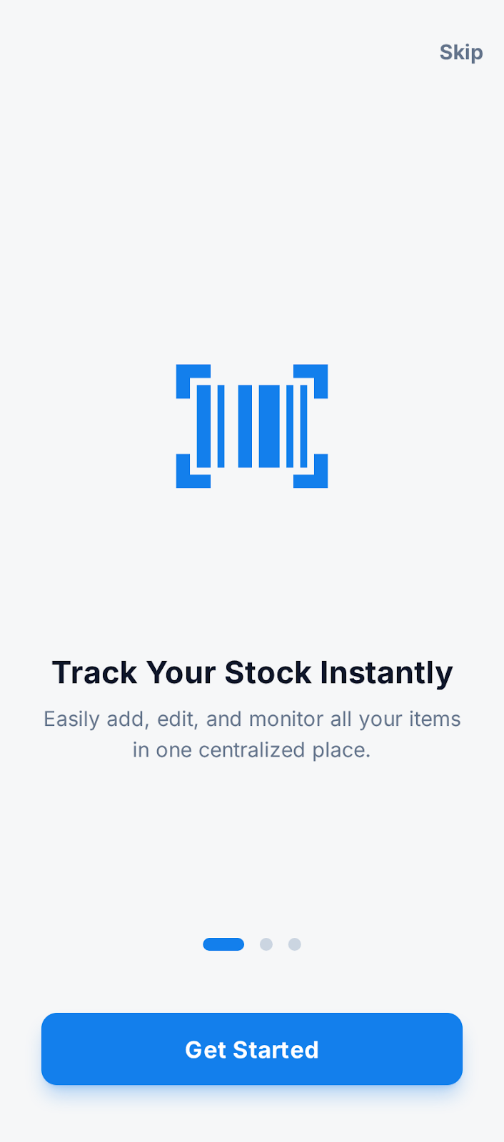 Stockify Inventory & Stock Management App - Mobile app screenshot 19 - Android & iOS Flutter (Dart) app
