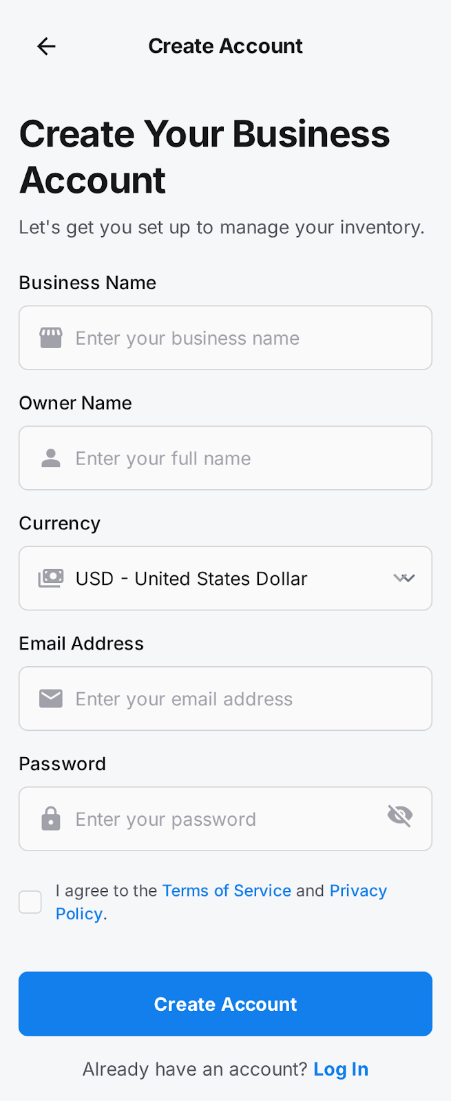 Stockify Inventory & Stock Management App - Mobile app screenshot 21 - Android & iOS Flutter (Dart) app